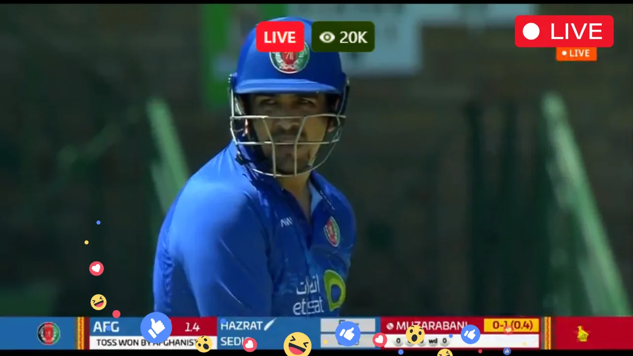 ZIM vs AFG 2024 Live ZIM vs AFG 1st T20 Live Toady TNT Sports Live