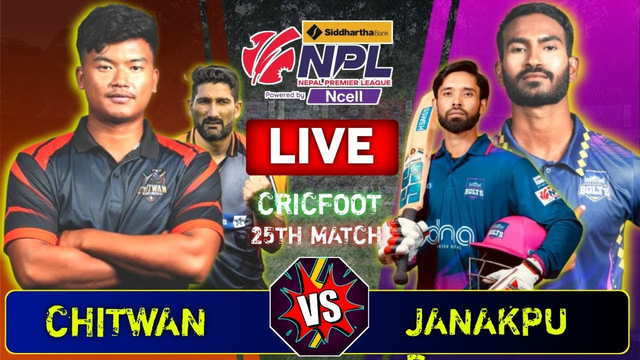 NPL 2024 Live CHR vs JAB Live Online Star Sport Live Now Chitwan